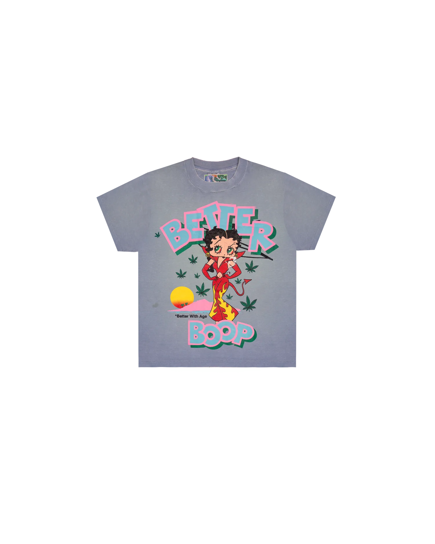 SHOPIFY3_3016cc73-65e5-458d-90e7-79dd2042a553.webp # Better With Age Better Boop – Vintage Tee ## Product-Specific Introduction The **Better With Age Better Boop – Vintage Tee** adds a playful and distinctive touch to everyday streetwear. Its vintage-inspired character makes it an easy statement piece for casual wardrobes. ## Design & Details The Better Boop Tee follows a vintage tee aesthetic with the unconventional personality associated with Better With Age. Its expressive look works well as a standalone piece or as part of a layered outfit. ## Fabric & Material The exact fabric composition is not verified from the available product information. Please check the product listing or garment label for confirmed material details. ## Fit Fit and measurements may vary by size. Check the current product measurements and size guide before ordering. ## Styling Ideas Pair it with relaxed denim, carpenter trousers, sweatpants, or casual shorts. Sneakers and a lightweight jacket can complete the look. ## Available Sizes Available sizes depend on current stock. Please check the product page for the latest size options. ## Care Information Follow the care instructions on the garment label for washing and drying to help maintain its appearance. ## Shipping & Returns Shipping and return policies may change. Review the current store policies before placing your order. ## FAQs **What can I wear with the Better Boop Vintage Tee?** It pairs well with denim, sweatpants, relaxed trousers, shorts, and sneakers. **Is it suitable for everyday wear?** Yes, its casual T-shirt design makes it easy to style for everyday outfits. **How do I choose the right size?** better with age better boop – vintage tee